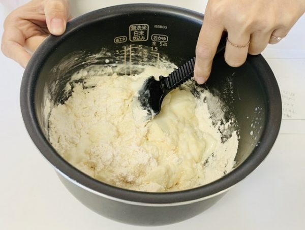 子どもと一緒にクッキング 炊飯器でかんたんヨーグルトケーキ